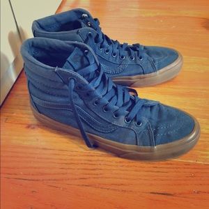 Dark Blue Vans